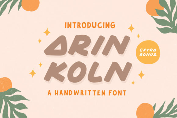 Arin Koln: A Display Font with Serious Personality