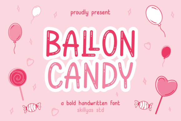 Ballon Candy: A Display Font Designed for Digital Engagement