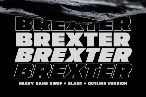 Brexter: The Display Font Built for Campaigns That Pop
