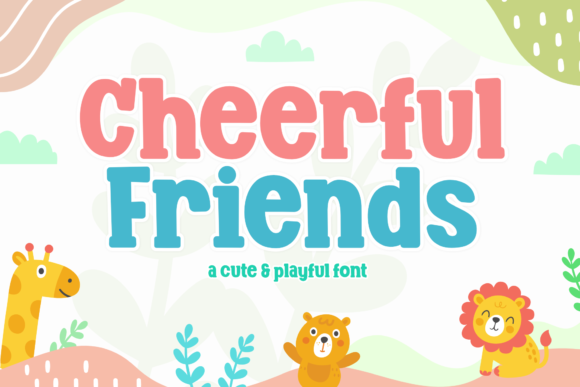 Bringing a Playful Mood to Your Web Design with Cheerful Friends Font