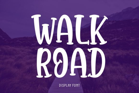 Bringing Heartfelt Designs to Life with Walk Road Font