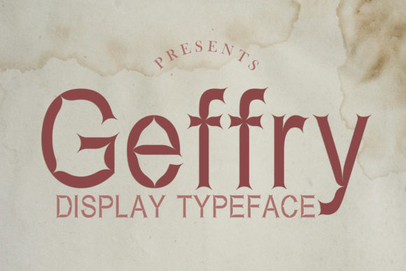 Geffry: The Bold Retro Font for Modern Marketing
