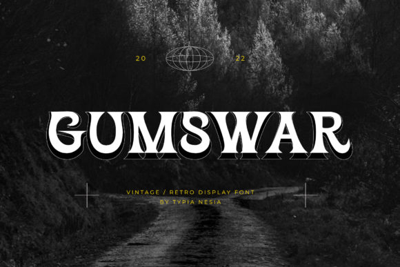 Gumswar: The Display Font That Brings Branding to Life