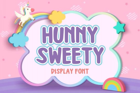 Hunny Sweety: A Display Font Built for Campaign Headlines