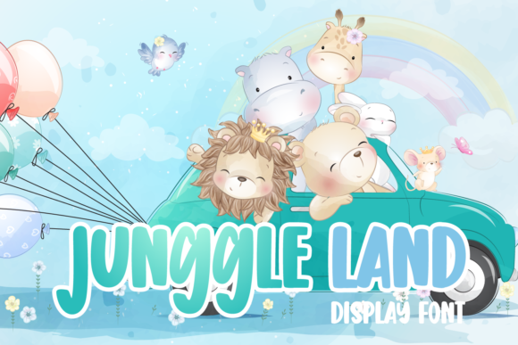 Junggle Land: A Font for Creative Crafters and Product Makers