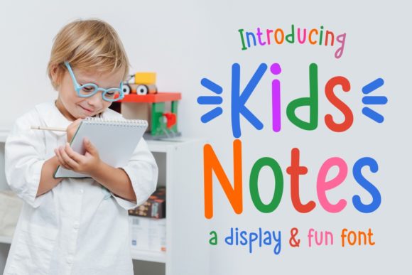 Kids Notes: The Handwritten Font That Sells Your Crafts