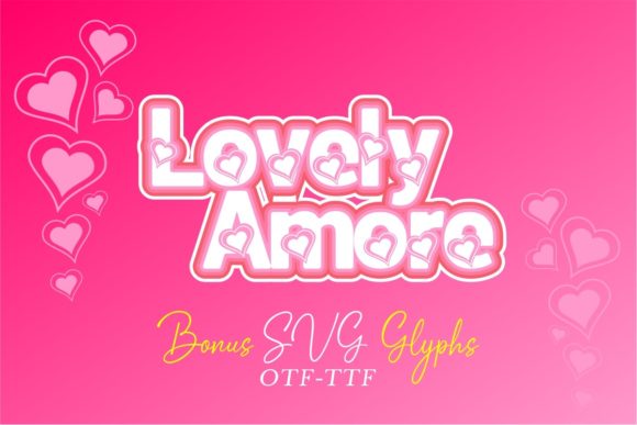 Lovely Amore: A Display Font Built for Modern Campaigns