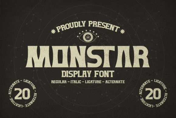 Monstar: A Font That Gives Your Brand a Bold, Vintage Heart