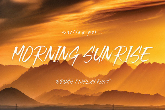 Morning Sunrise: A Font That Wakes Up Your Brand Identity