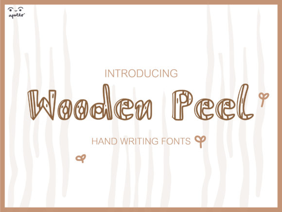 The Craft of Wooden Peel: A Font for the Maker's Hands