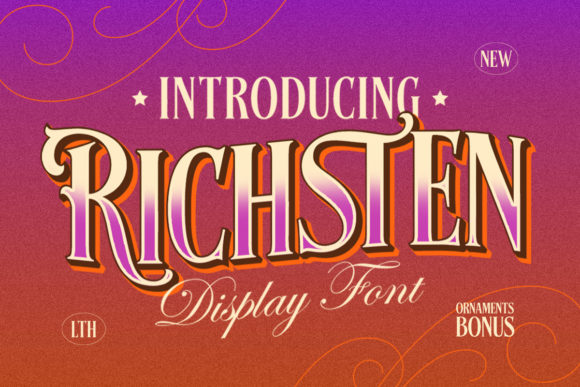 The Creative Power of Richsten Font