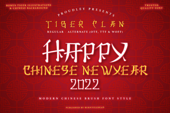 Tiger Clan Font: A Modern Display Typeface for Digital Branding