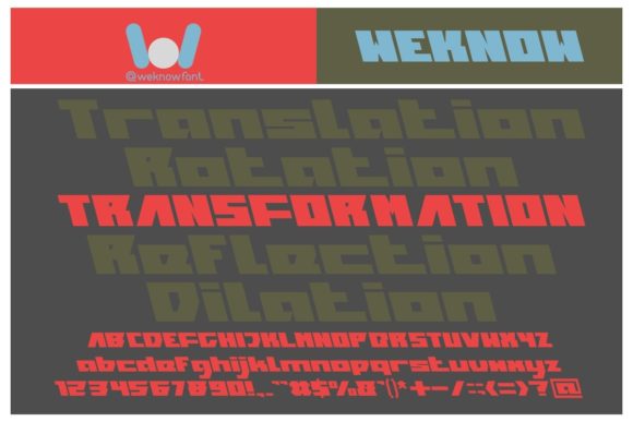 Transformation Font: Your Bold Design Partner for Craft and Product Creation